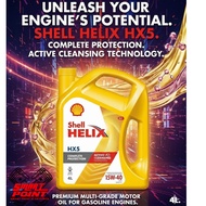 SHELL HX5 ENGINE OIL 15W40
