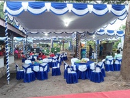 Plafon Datar, Plafon Tenda Datar, Plafon Dekorasi Model Rata, Plafon Tenda Hajatan ukuran 4x6