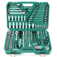 121-piece auto repair tool set 150-piece tool box set Repair tool wrench socket tool repair tool