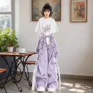 Dopamine Purple Three-Piece Summer Outfit - WJG26.9.4