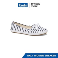 KEDS WF62609 TEACUP BRETON STRIPE WHITE MULTI Women's sneakers slip-on fabric white hot sale