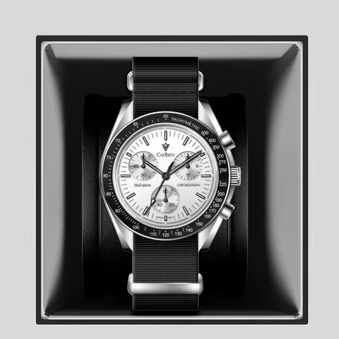 CADISEN Luxury Chronograph Watch CADISEN New Men's Watches Luxury Quartz Wrist Watch For Men Sapphir