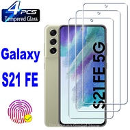 ♥ SPLAY Shipping+Readystock ♥4PCS Tempered Glass For Samsung Galaxy S20 S22 S21 Ultra S10 S9 S8 Plus FE Screen Protector Film Glass