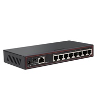 Ethernet Switch Gigabit Ethernet Switch 9-Port 100/1000Mbps Gigabit Switch Hub Full or Half Duplex Desktop Lan Ethernet