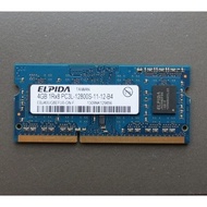 Erpida elpida DDR3L 4G 1600 Notebook Memory Strip 8G Third Generation 1066 1333