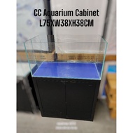 CC Aquarium L2.5'xW15"xH15" (L75XW38XH38CM)