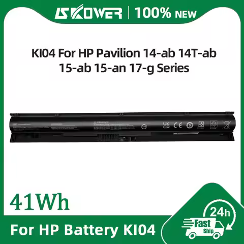 SKOWER 14.8V 41Wh KI04 Battery For HP Pavilion 14-ab 14T-ab 15-ab 15-an 17-g TPN-Q158 TPN-Q163 Repla