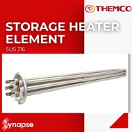 THEMCO SUS 316L STORAGE HEATER ELEMENT #240V 9KW