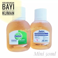 45 ml MINI DETTOL Liquid Cair Antiseptik Murah Perlengkapan Bayi Baru