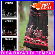 Sarung Batik Motif sepeda SB003 - samping pespa|samping sarung pria|samping vespa|sarung anak|sarung