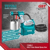 TOTAL Spray Gun TT5006-02 550W 800ml HVLP Spray Gun Electric Paint Spray Gun Mesin Cat Rumah Paint Sprayer Gun 噴漆槍