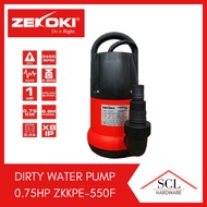 ZEKOKI Submersible Pump Dirty Water 0.75HP