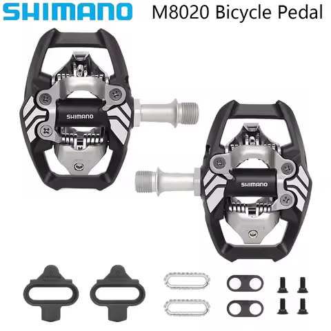 SHIMANO Lightweight XT XC SPD Pedals PD M8020 M8100 M540 M520 Self-Locking Pedals for Mountain Bike 