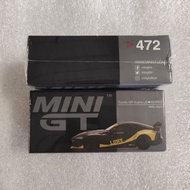 TOYOTA MINI GT 472 GR SUPRA LB WORKS MATTE BLACKTOYOTA - LBWK