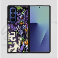 Hybrid Case Casing Samsung Galaxy Fold 7 6 5 4 3 5G Neon Genesis Evangelion BJ30