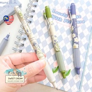 1PCS Little Daisy 0.5mm Black Ink Press Gel Pen Student Flower quick-drying Test Pen School Supplies Stationery Store