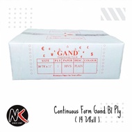 Computer Paper B1 Continuous Form Gand 1 Ply (14 7/ 8x11) HVS