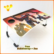 Large children's study table 60x40 cm TRANSFORMER motif folding table