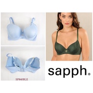 Women's Thin Foam Underwire Bra SAPPH Full Cup Big Size 38DDD 40D 40DD 40F / Underwear SP840