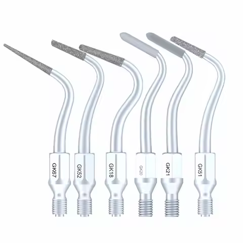 For KAVO SONICflex 2003 Dental Ultrasonic Scaler Scaling Tips GK18 GK20 GK21 GK51 GK52 GK67 GK81 GK8