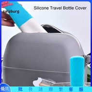 SAL  Portable Silicone Bottle Sleeve Silicone Travel Bottle Cover Leak Proof Silicone Travel Bottle Sleeve Portable Stretchable for Southeast Asian Buyers