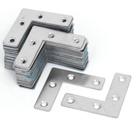 90° Angle Plate Corner Brace Flat L-Shape Bracket L Bracket L型角码
