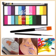 Blesiya Face Body Paint Set Face Painting Pigment for Festival Christmas Fancy Dress