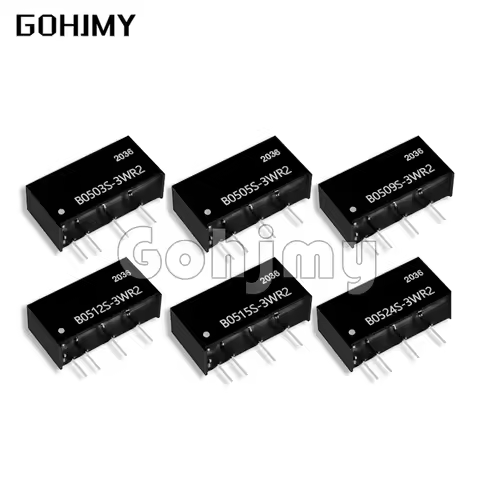 3W Series Power Module Converter B0505S-3W B0303S B0305S B0309S B0312S B0315S B0503S B0512S B0903S B