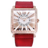 Franck Muller/6002Women's Quartz Watch  18kRose Gold the Actual Product Is More Shiny Gauge Diameter33x33mm