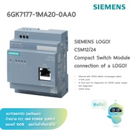 6GK7177-1MA20-0AA0 Unmanaged Industrial Ethernet Switch LOGO! CSM12/24 Compact Switch Module connect