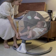 嬰兒電動搖椅搖床源頭搖籃哄娃睡新生兒安撫椅嬰兒床