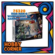 76320 – Iron Man & War Machine vs. Hammer Drones The ultimate technology battle in the air!