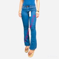 Best H&M Brand Women Skinny Flare Jeans Mid Rise Stretch Bell Bottom Denim Bootcut Jeans