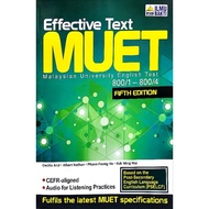 EFFECTIVE TEXT MUET (2025) FIFTH EDITION - PENERBIT ILMU BAKTI