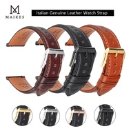 New Genuine Leather Band 24mm 20mm 22mm Black Brown Cowhide Soft Watch Band Quick Release Strap Watc