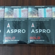 Rokok ASPRO Bold 20 (Slop) 10 Bungkus