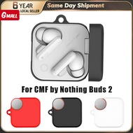 Silicone Protective Full Case for CMF Buds Pro 2 Cover Soft Earphone Cover for CMF By Nothing Buds 2