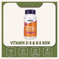 [Genuine] Now Vitamin D3 K2 pills help strengthen bones and increase the immune system
