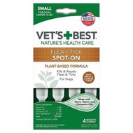 VET'S BEST - VETS BEST 天然防蚤滴頸 - 小型犬15磅以下