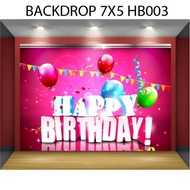 PARTY ITEM BACKDROP 7x5 HB003 (Photo Booth Backdrop)