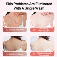 Refreshing Sakura Scented Body Wash Long Lasting Scent Moisturizing Emollient Hydrating Body Wash