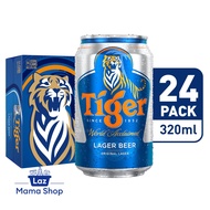 Laz Mama Shop - Tiger Lager Beer Can 24x320ml