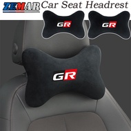 1/2 Pcs Toyota GR Car Seat Headrest Car Headrest Neck Pillow Seat Safety Pillow Universal Headrest C