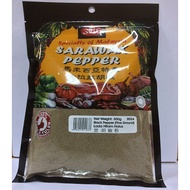 [Halal] SPIC Sarawak Black Pepper Powder 300gm 100% Pure  Serbuk Lada Hitam 300gm 100% tulen