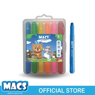 Macs Gel Crayon 6 Colors
