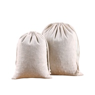 Pouch serut serbaguna/ souvenir/ bungkus souvenir bahan BURLAP/ KAIN GONI  LJB
