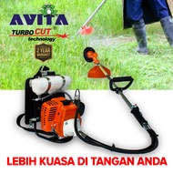 AVITA/BRAVADO/APACHE Mesin Rumput BG328 | Super Heavy Duty Garden Trimmer | Backpack Brush Cutter | 