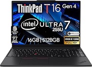 Lenovo ThinkPad T16 Gen 3 Touchscreen Laptop 16” FHD+ Display, Intel Ultra 7-155U (Beats i7-1355U), 