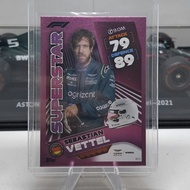 F1 Segaran Vettel Card [Mirror Pink] 311 2022 Topps Turbo Attax Formula 1