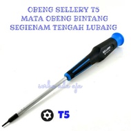 6-star T5 Screwdriver/Middle Hole Screwdriver/LAPTOP Hard Drive Screwdriver